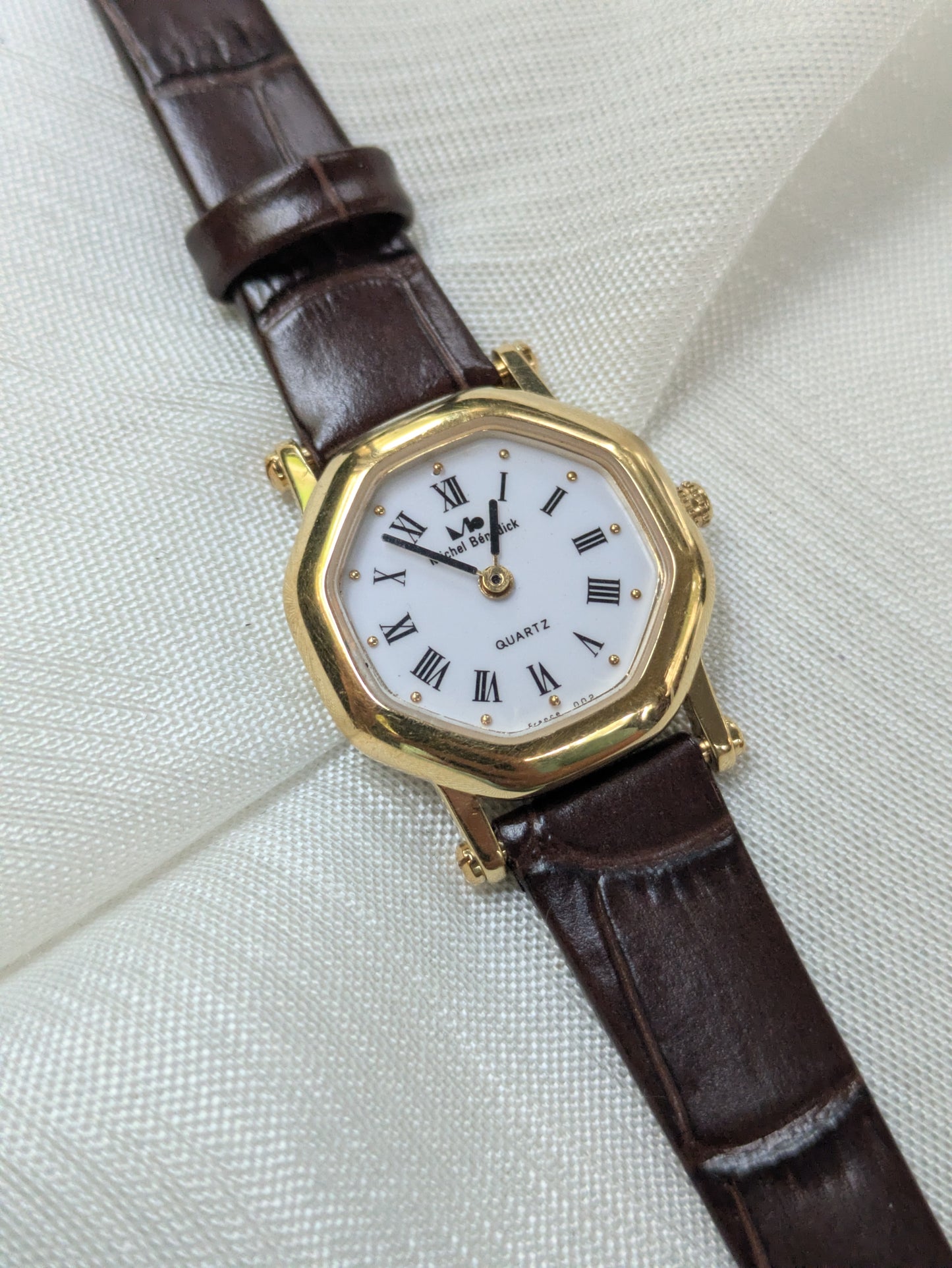 Michel Benedick vintage strap watch