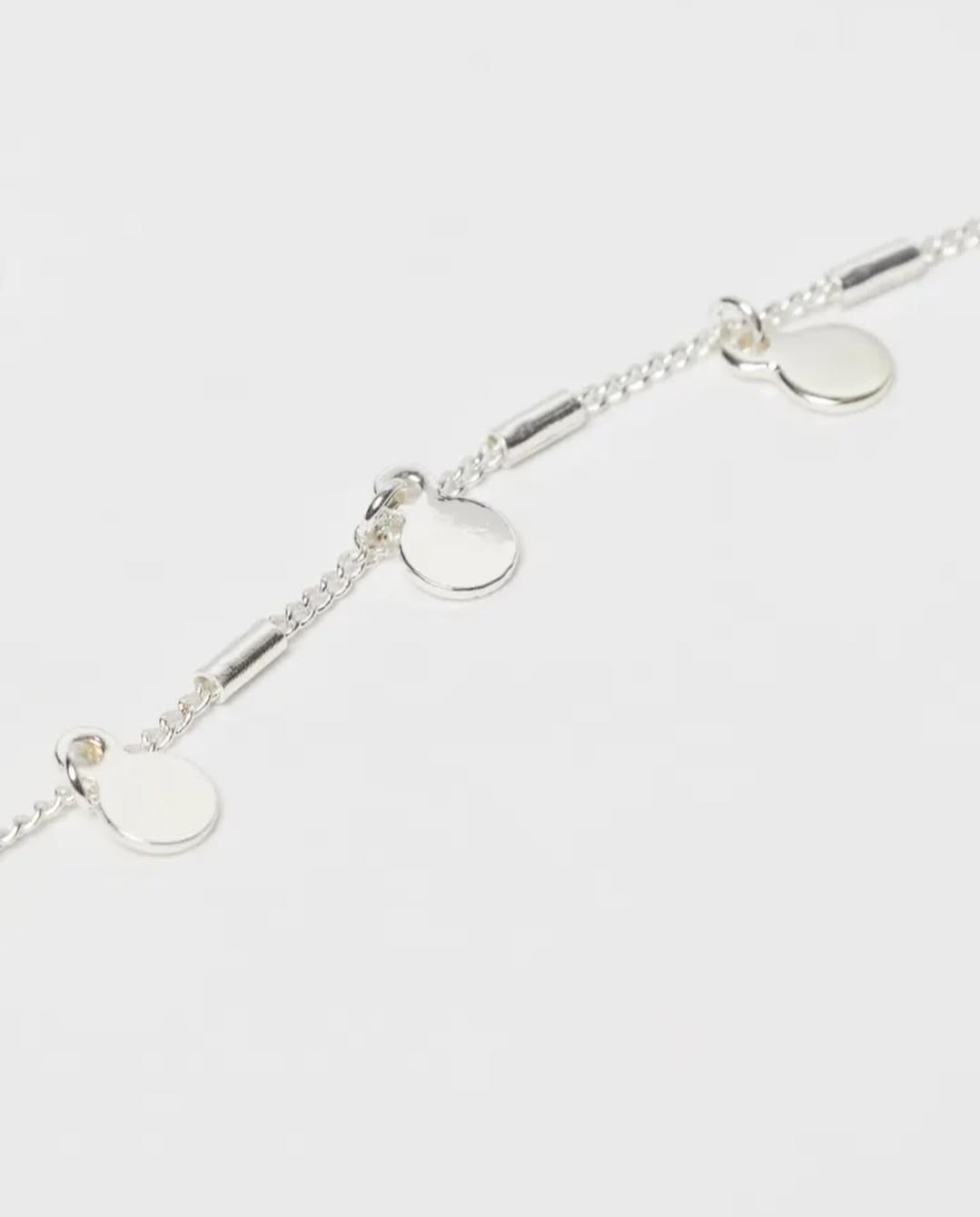 H&M dainty silver necklace