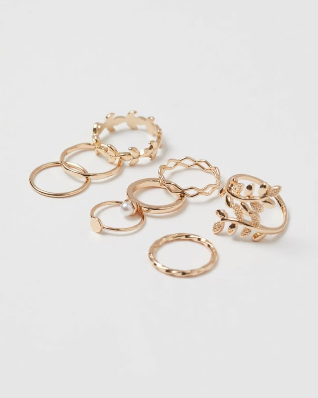 H&M multiple rings/pack of 8