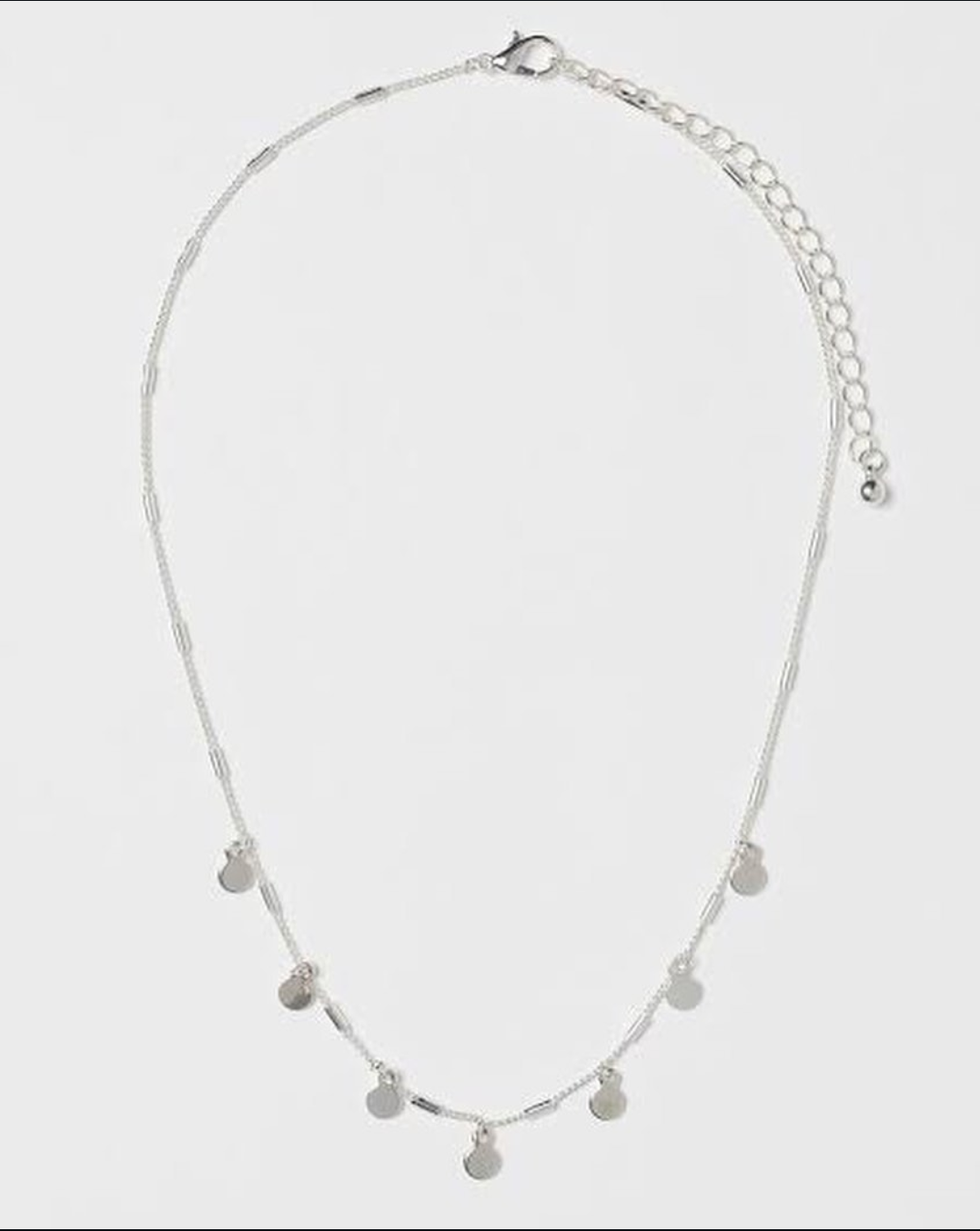 H&M dainty silver necklace