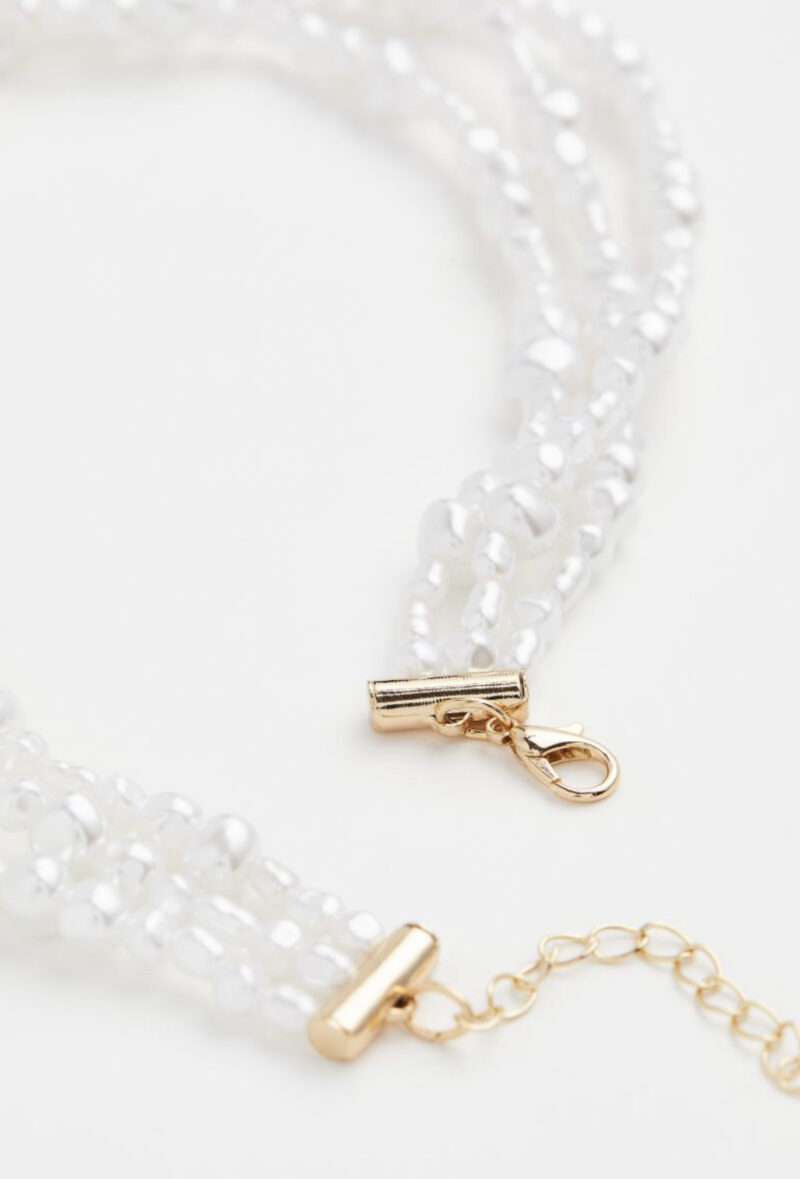 H&m triple layer Pearls necklace - Image 3