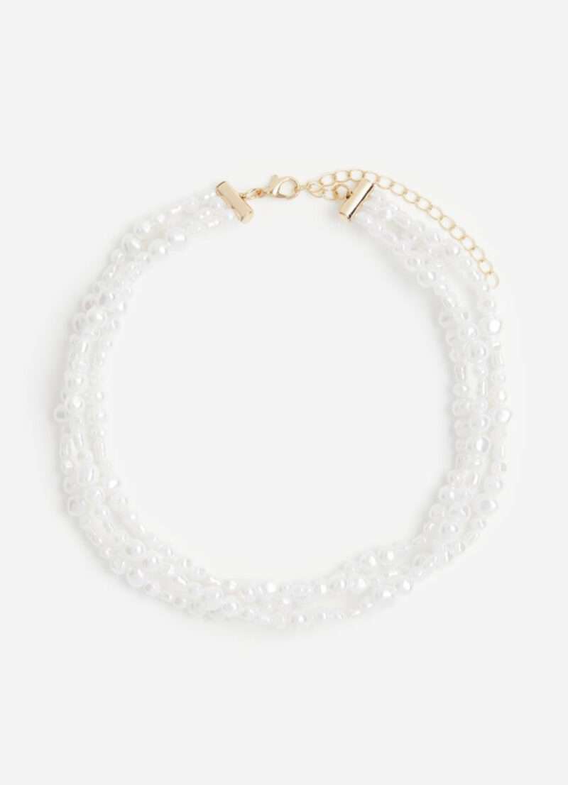 H&m triple layer Pearls necklace - Image 2