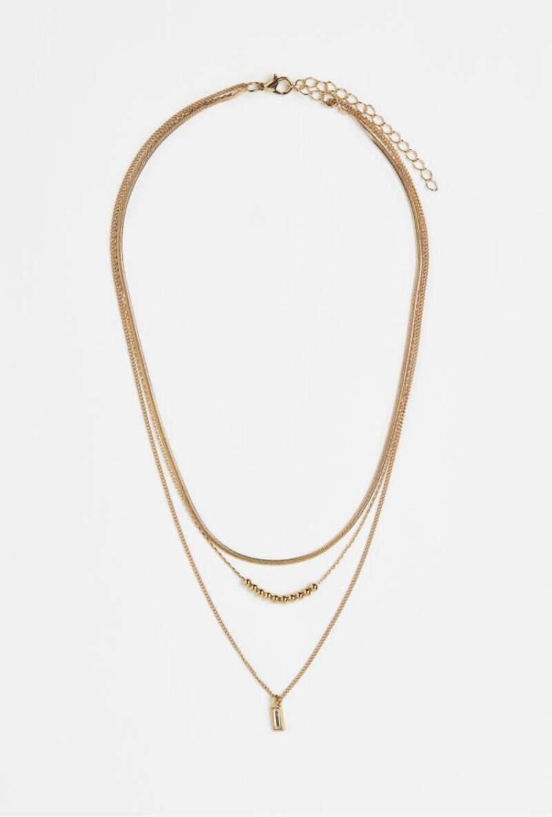 H&M triple layer necklace