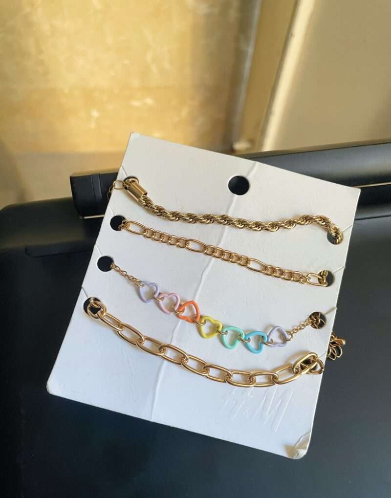 H&M 4-Pack cute bracelets