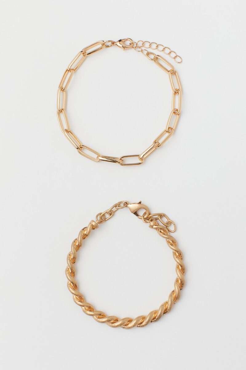 H&M 2-Pack Matte Bracelets/Bangle