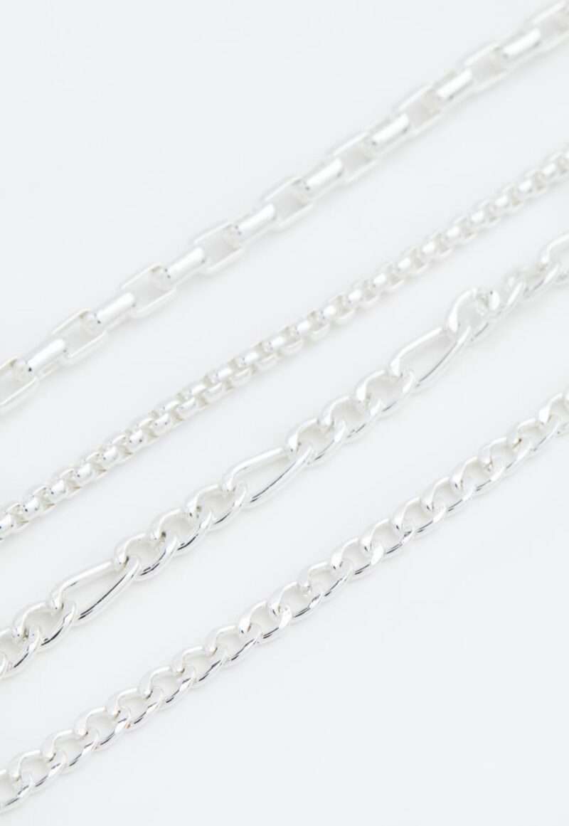 H&M 4-Pack silver bracelets - Image 2