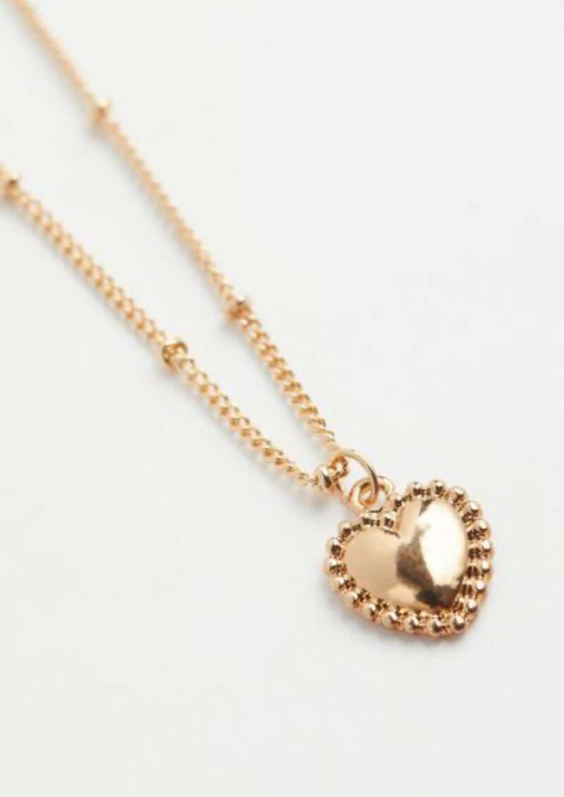 H&M heart necklace