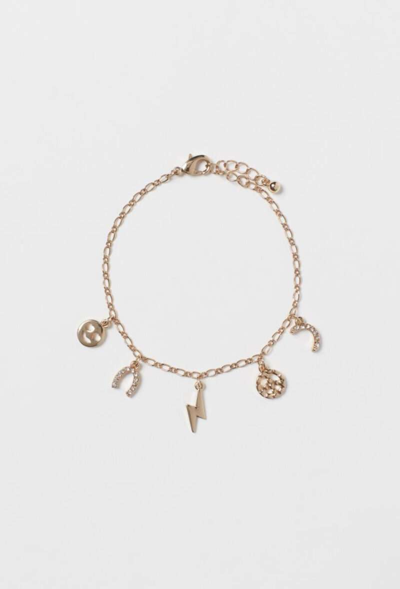 H&M Multiple charms bracelet