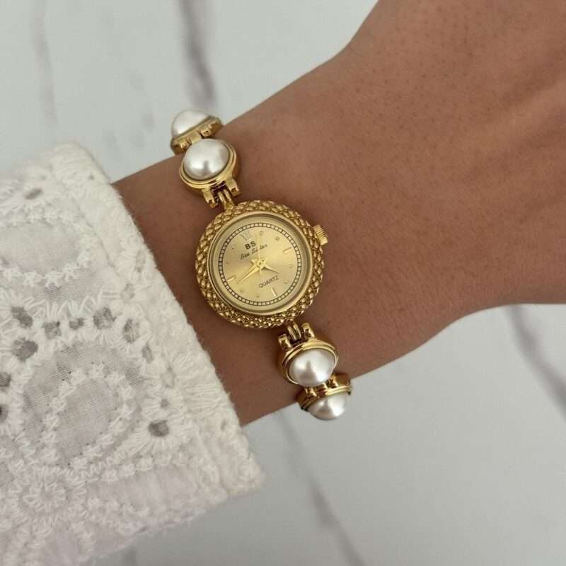 Vintage pearl watch