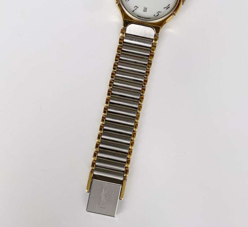 YSL 1990s Two tone watch - Image 7