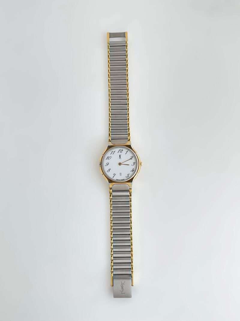 YSL 1990s Two tone watch - Image 4