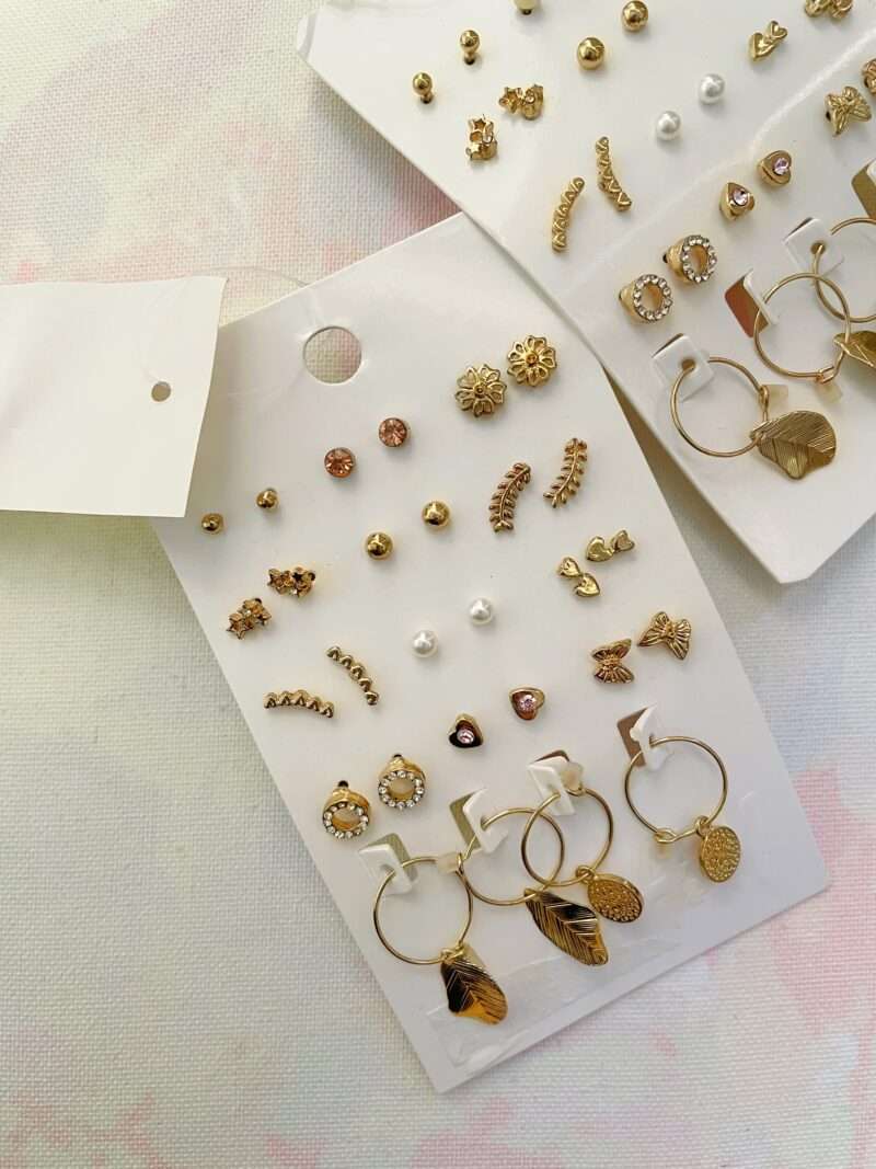 H&M 14-Pack studs and hoops